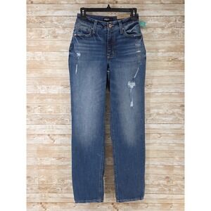 Maurices Edgely High Rise Relaxed Straight‎ Jeans Womens 0